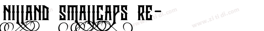 Nilland SmallCaps Re字体转换